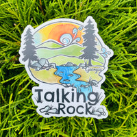 Talking Rock Die Cut Sticker